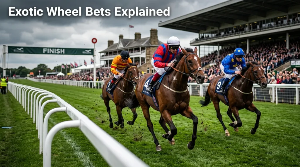 Exacta trifecta and superfecta wheel bets explained for UK horse racing